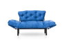 Atelier Del Sofa Nitta - Sofá-Cama de 2 Plazas Azul